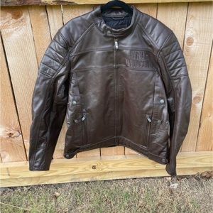 Harley Davidson Men's Fremont leather jacket XL. NWT